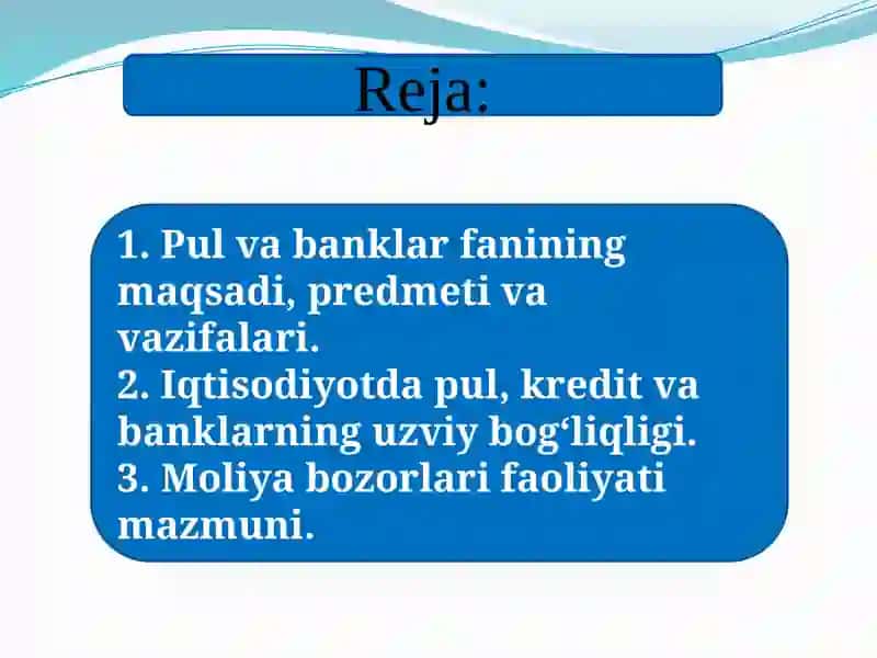 Pul va banklar 2