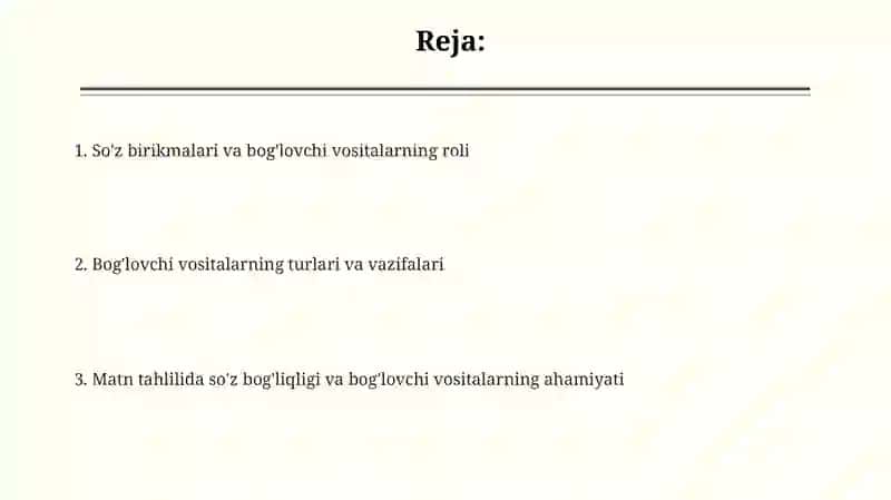 Bog'lovchi vositalar 2