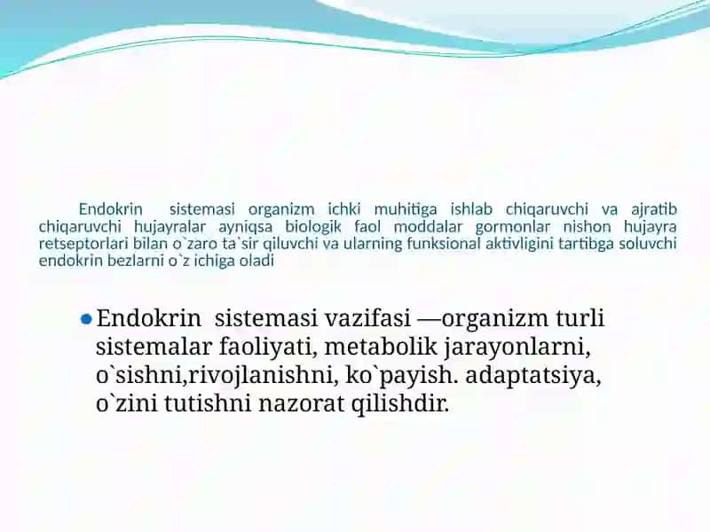 Bolalarda endokrin tizimi anatomo-fiziologik xususiyatlari va kasalliklar semiotikasi 2