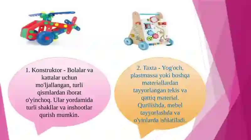 Qurish yasash materiallarining turlari 2