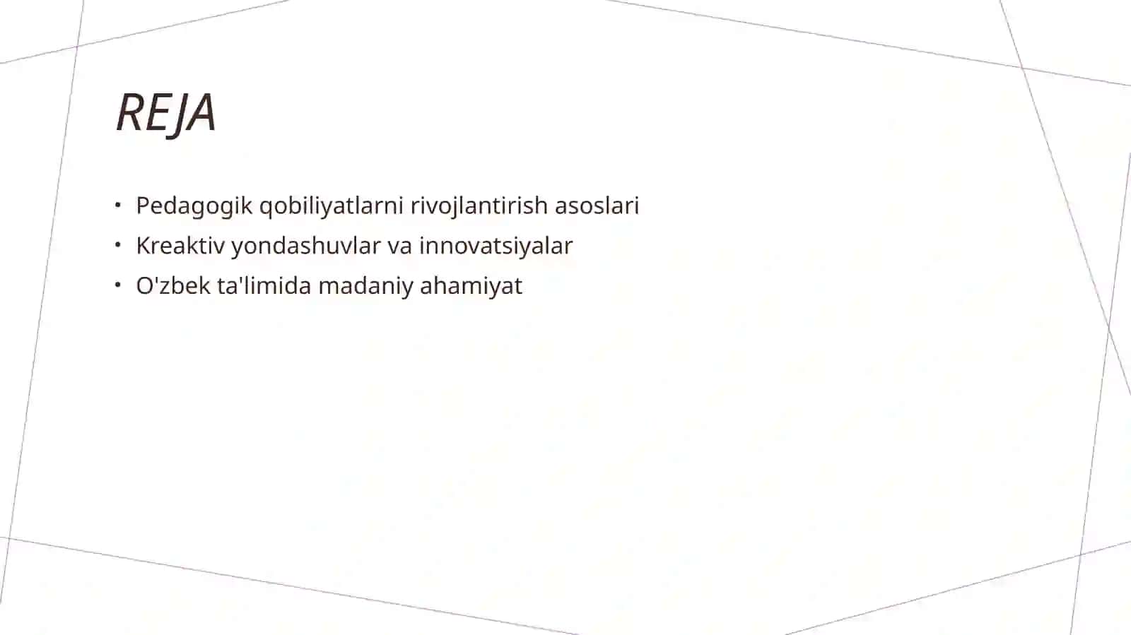 Pedagogik qobilyatni shakllantirishda kreaktiv yondashuv 2