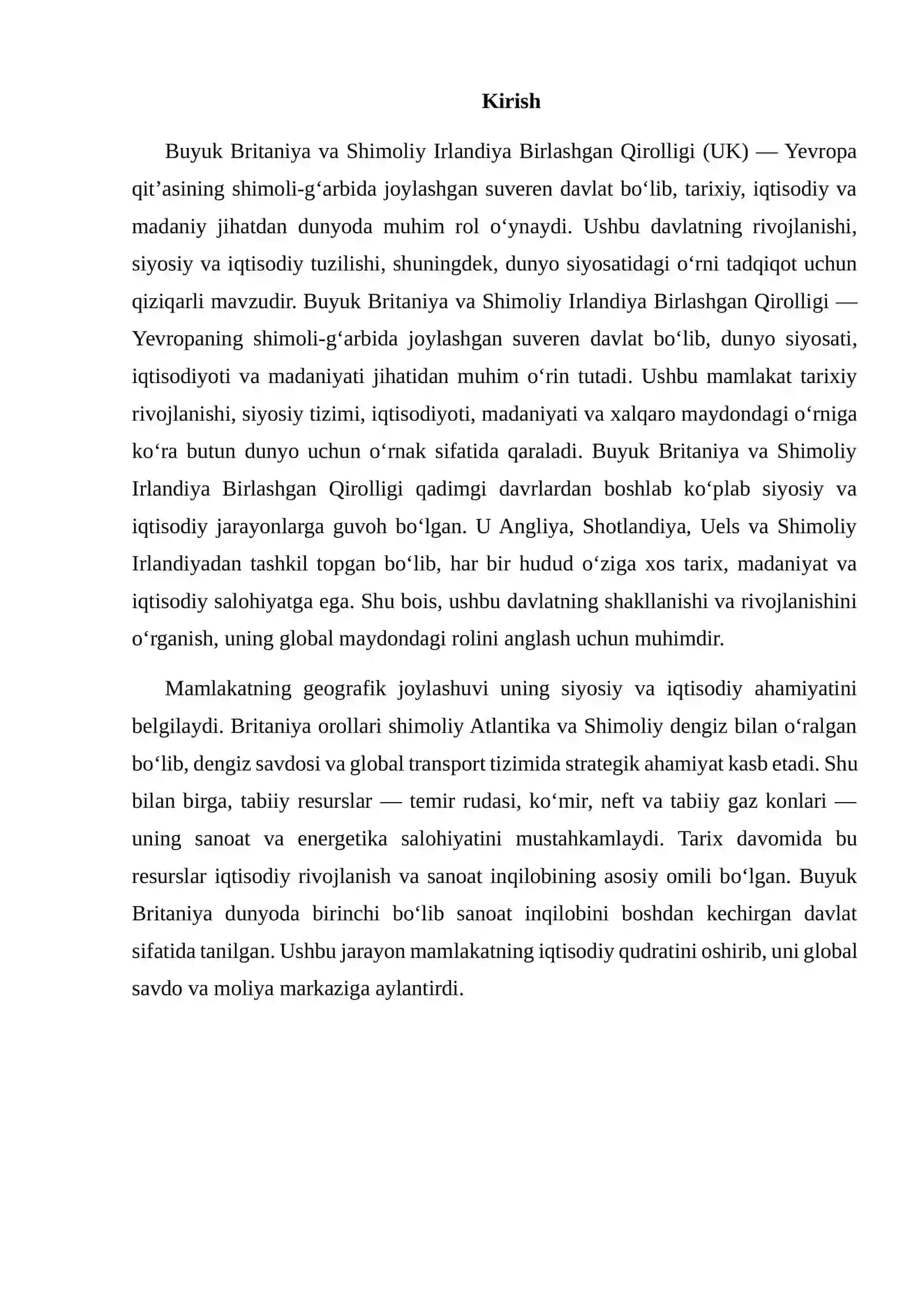 Geografik joylashuvi va tabiiy resurslari 2
