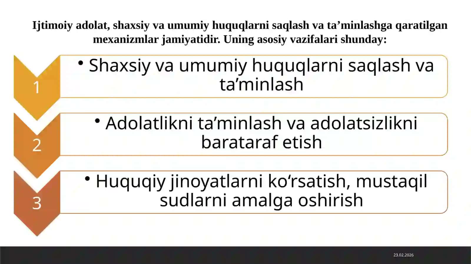 Ijtimoiy adolat va qonuniylik - demokratiyaning muhim sharti 2