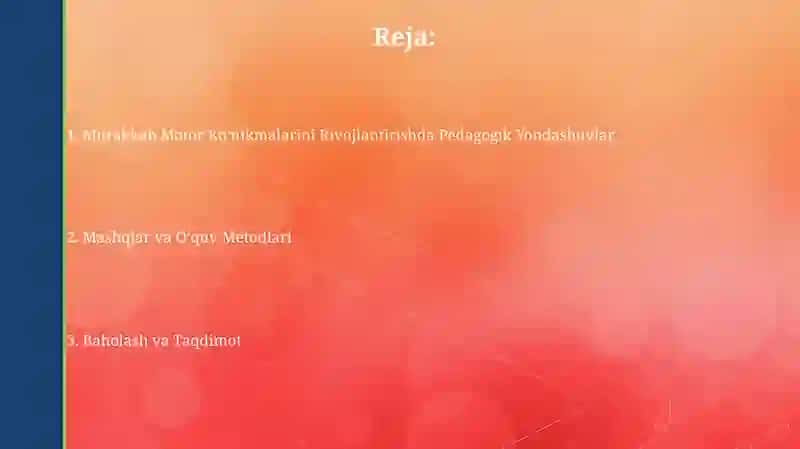 Murakkab harakat malakalari rivojlantirishda pedagogik metodlar 2