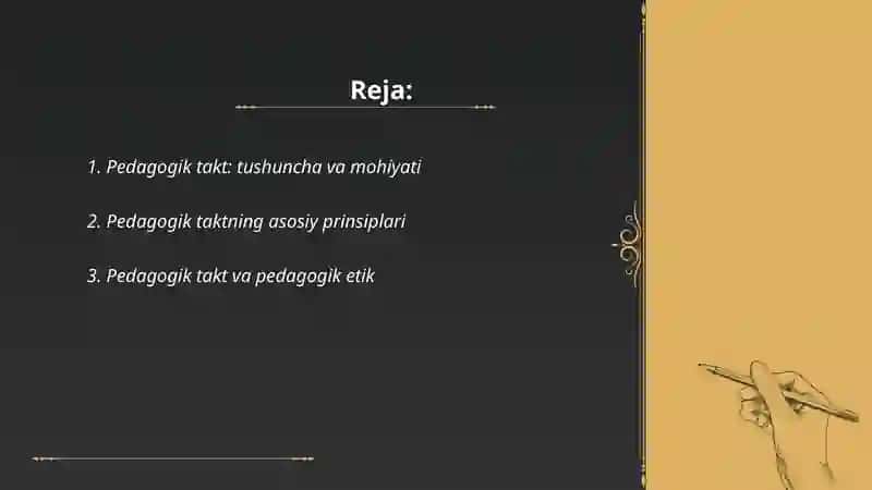 Pedagogik takt 2