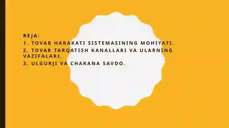 Ozbekistonning yangi tarixi fanida taqdimot 2