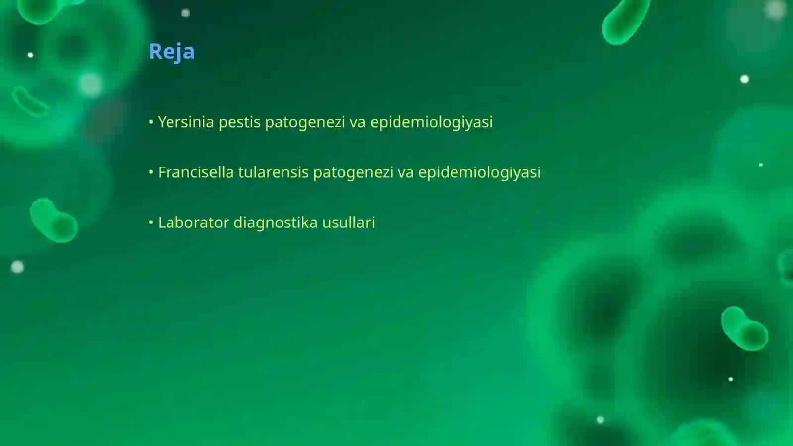 Yersinia pestis, Francisella tularensis keltirib chigargan kasalliklar patogenezi, laborator tashhisi 2