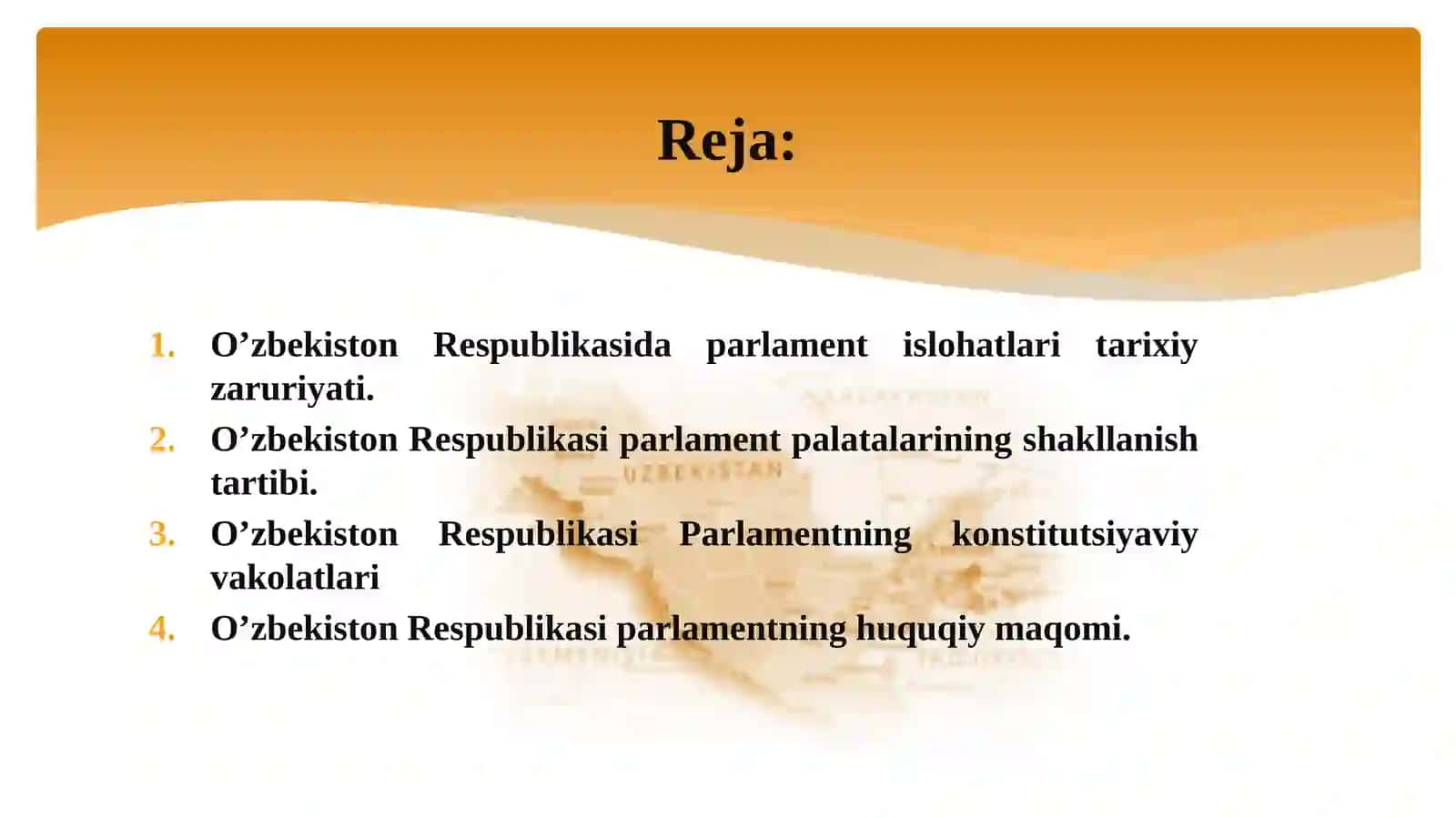 Yangi O’zbekistondagi parlament islohotlari zaruriyati, tajriba va muammolar 2