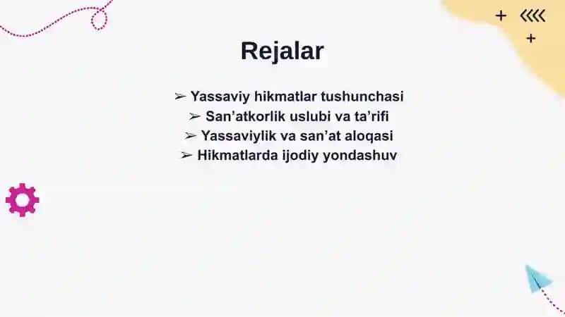 Yassaviy Hikmatlar Tushunchasi 2
