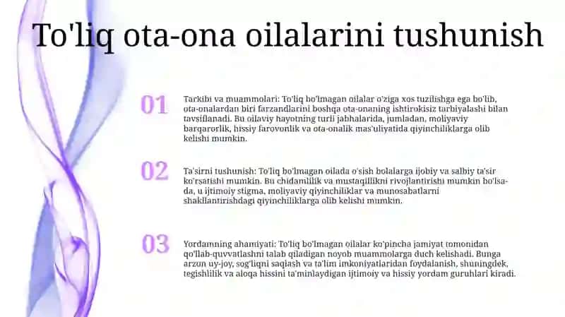 To'Liqsiz Oilalar Bilan Ijtimoiy Ish 2