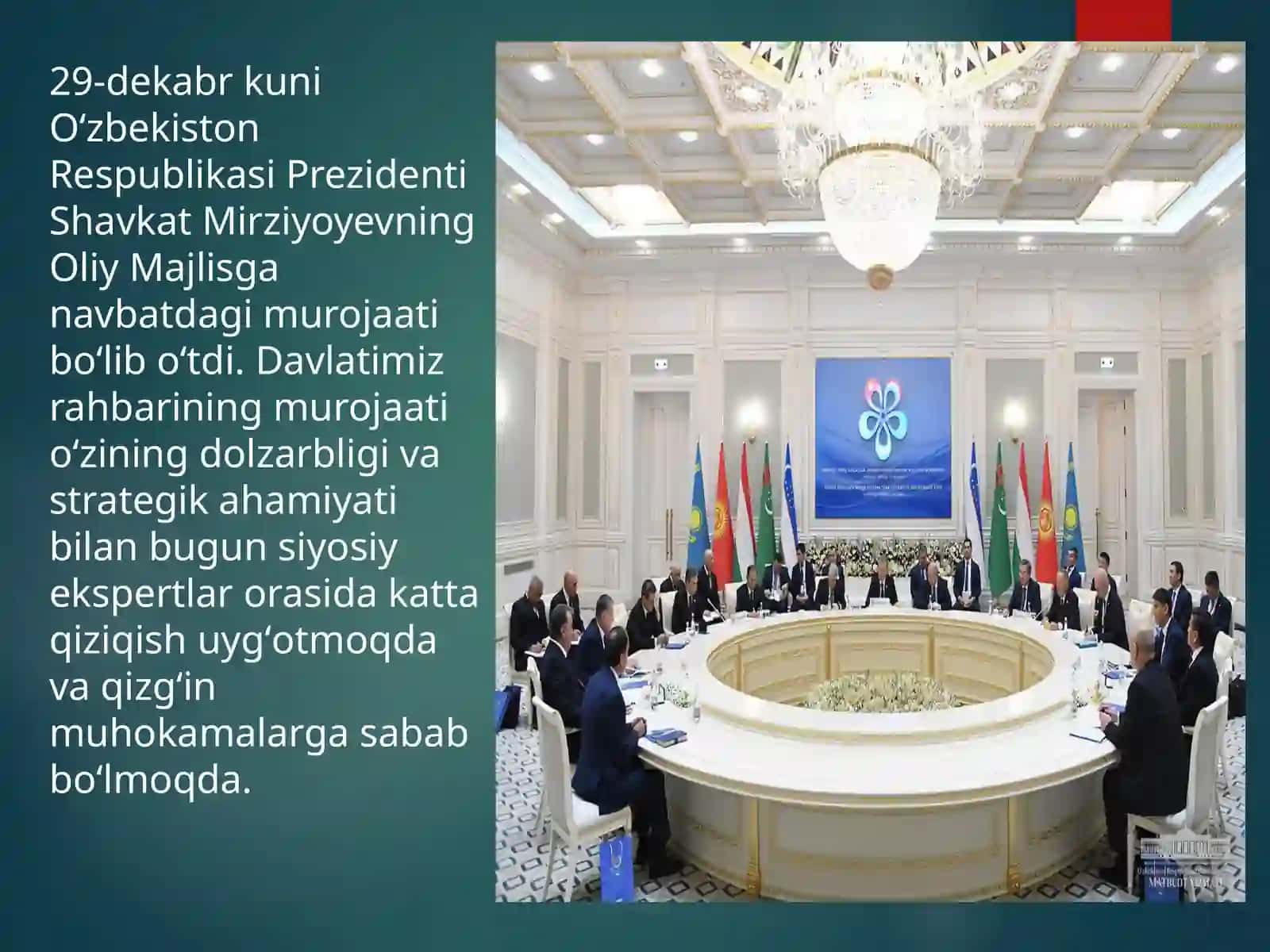 Oʻzbekistonning Markaziy Osiyo mintaqasida tinchlik va barqarorlikni taʼminlash borasidagi siyosati. Oʻzbekistonning mintaqadagi geosiyosiy va geoiqtisodiy oʻrni 2