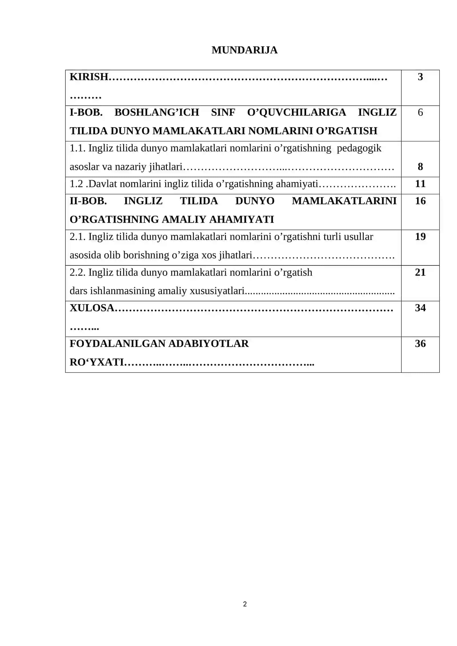 BOLALAR PEDAGOGIKASI 2