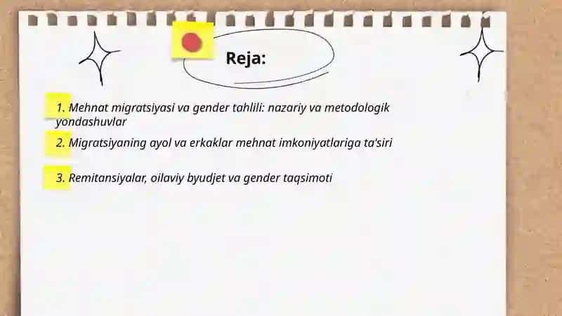 Mehnat migratsiyasi va gender tahlili 2