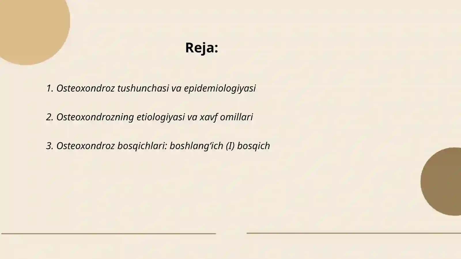 Umurtqasi pog’onasining manual tekshiruv priyomlari 2