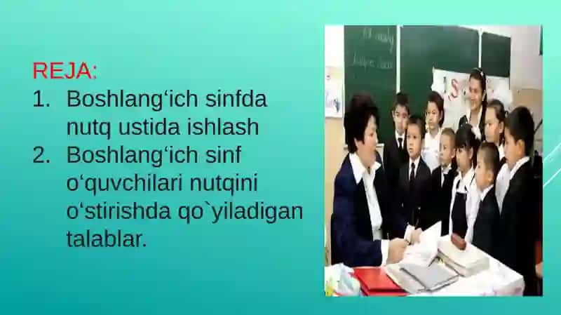 Boshlang‘ich sinfda nutq ustida ishlash 2