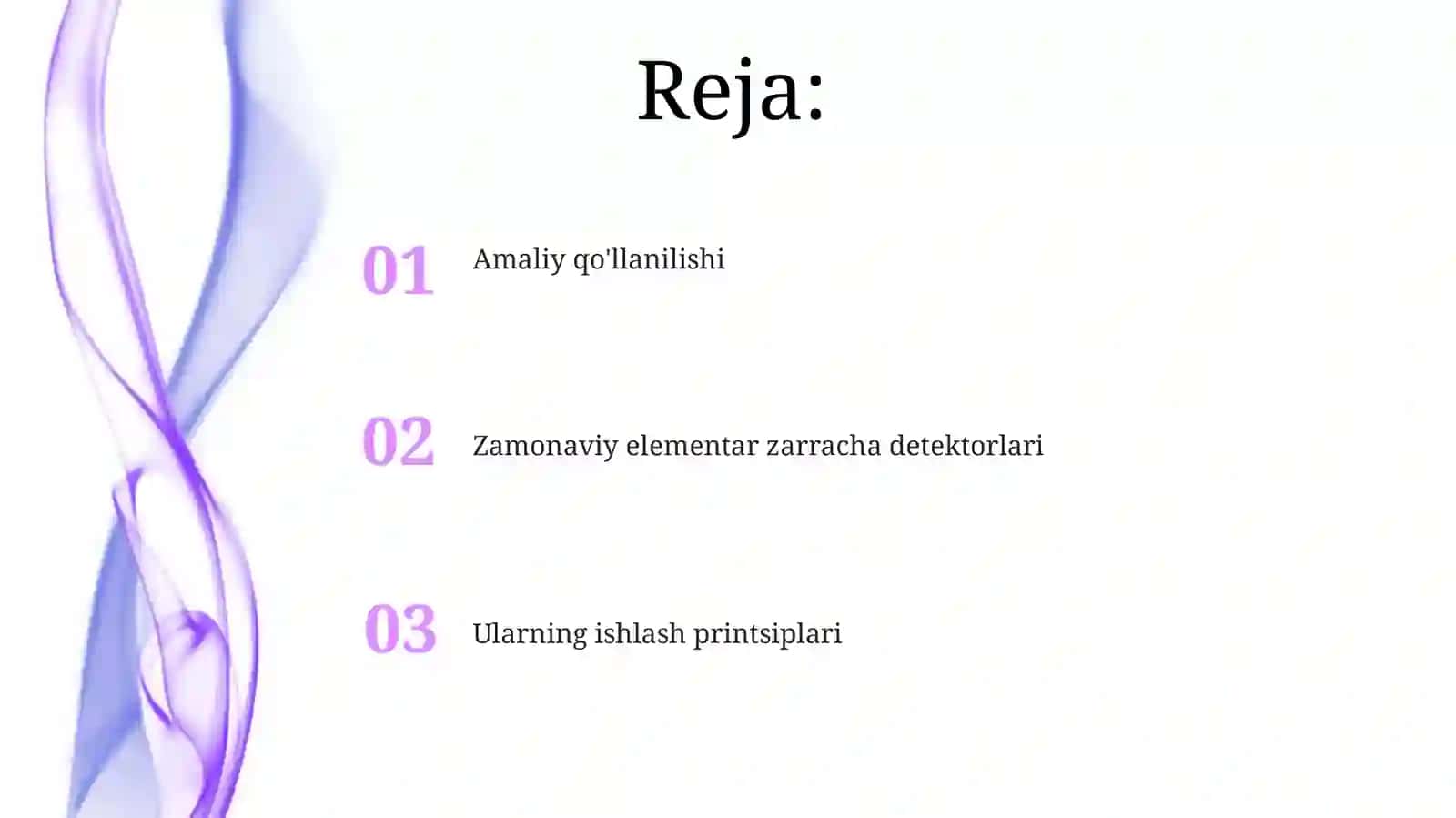 Zamonaviy elementar zarracha detektorlari 2