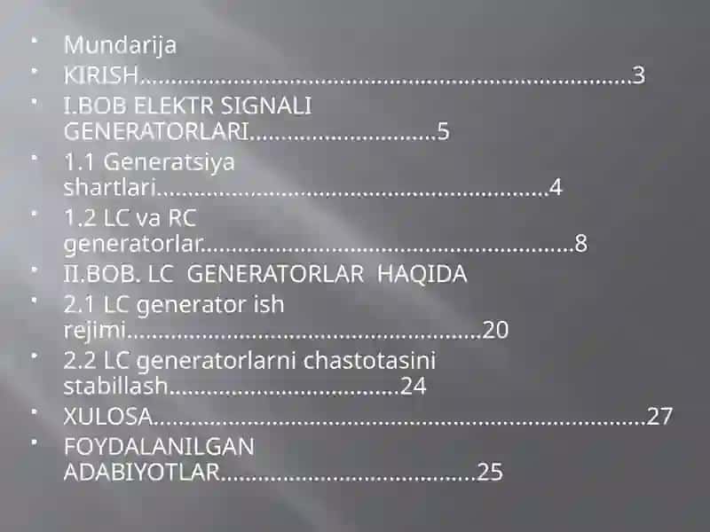 LC-Generator 2