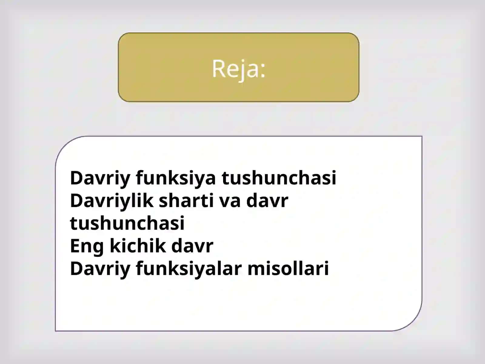 Davriy funksiyalar 2