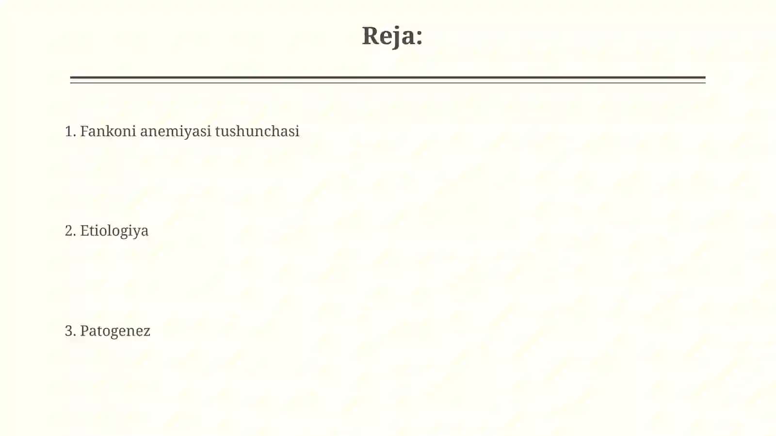 Fankoni anemiyasi davolash 2