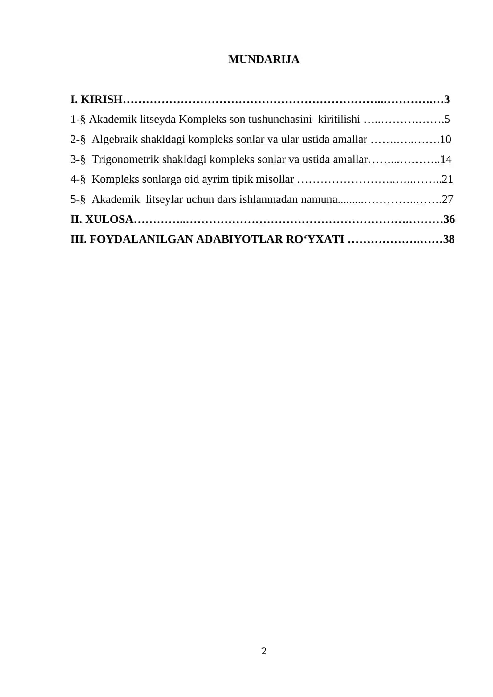 AKADEMIK LITSEYDA KOMPLEKS SON TUSHUNCHASINI O’QITISHDA YANGI PEDAGOGIK TEXNOLOGIYALARDAN FOYDALANISH USULLARI 2