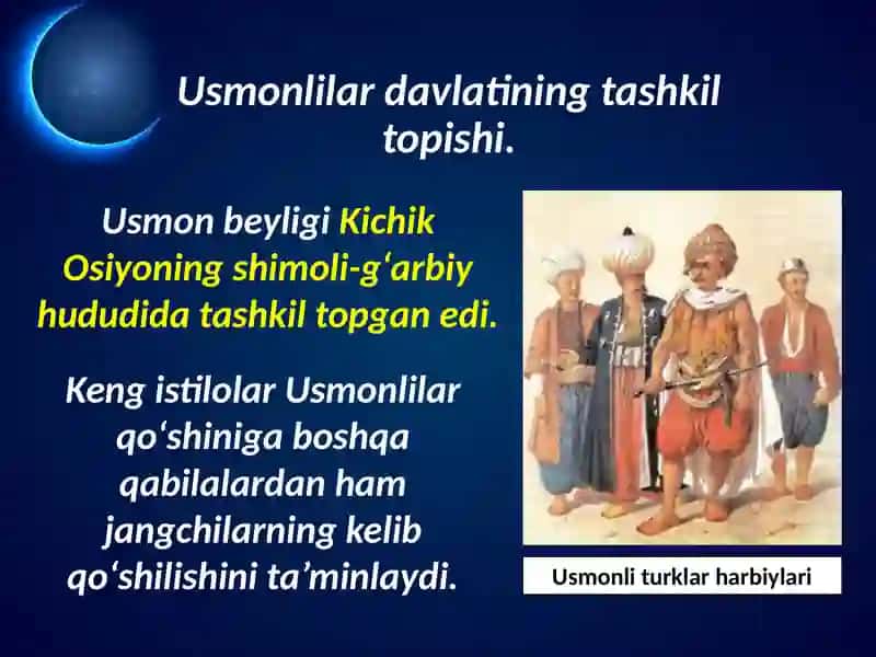 Usmonli turklar davlati 2