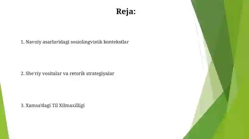 Navoiyning "Xamsa" dostonida sõz, nutq madaniyati haqidagi fikrlar 2