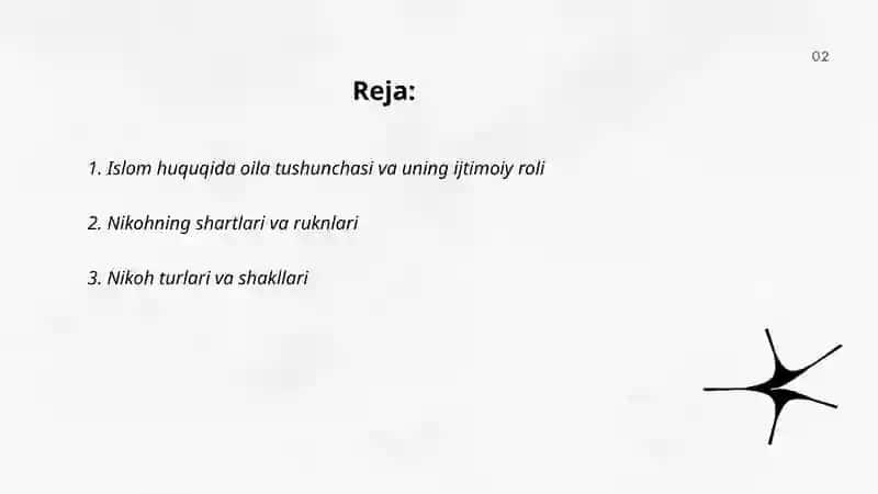 Islom huquqshunosligida oila, nikoh, taloq, idda, zihor tushunchalari 2