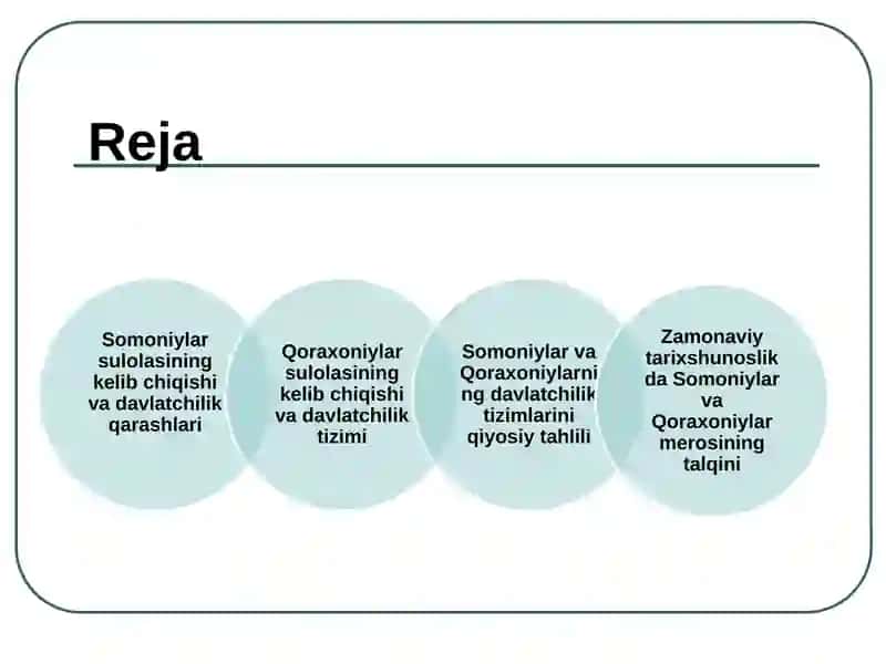 Somoniylar va Qoraxoniylarning kelib chiqishi va davlatchilik tarixi 2