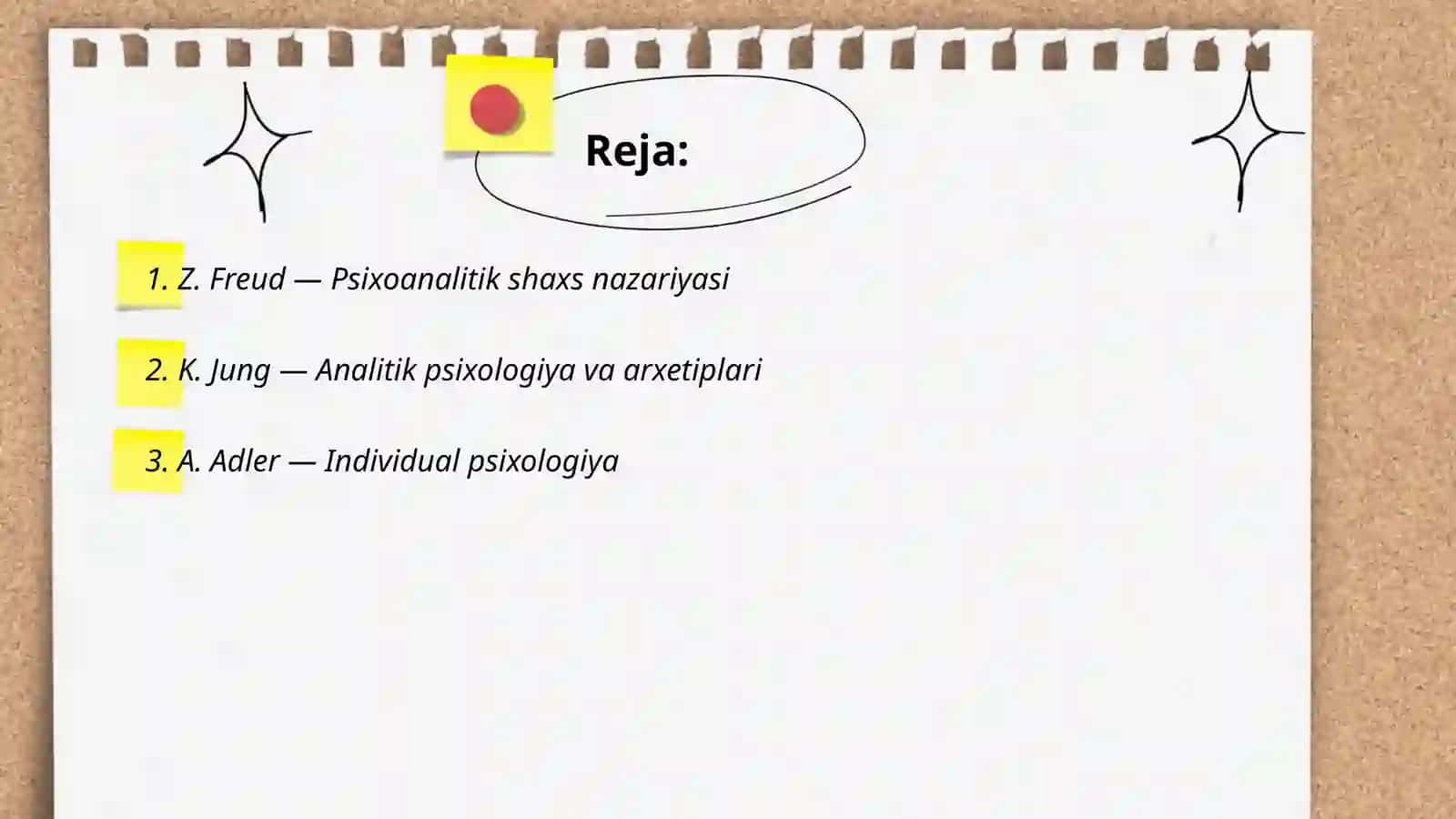 Che t el psixologiyasida shaxs nazariyalari 2
