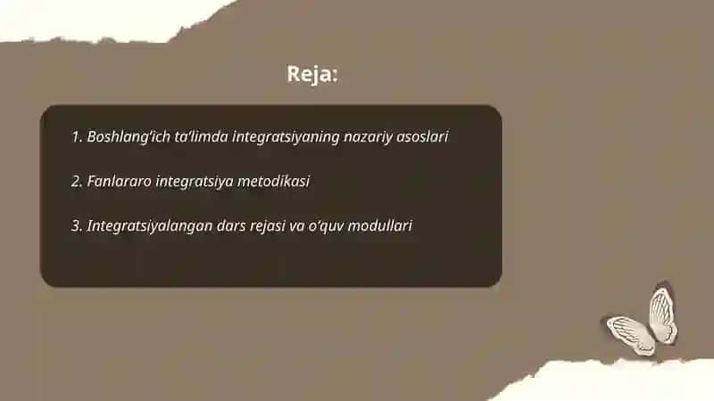 Boshlangʻich taʼlimda integratsiya 2