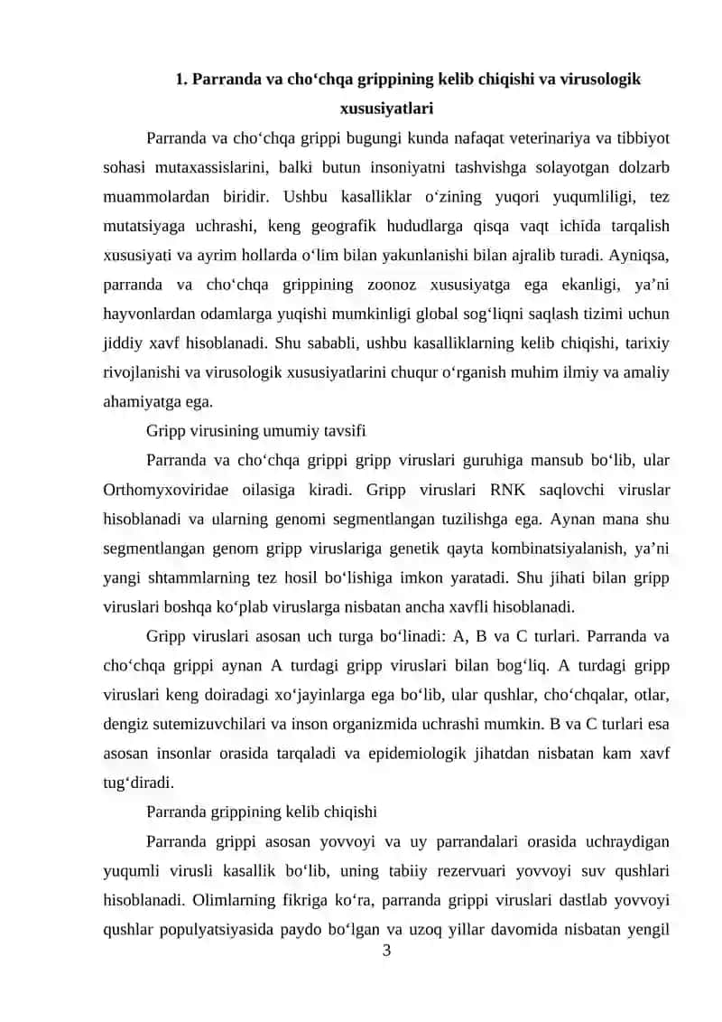 PARRANDA VA CHO‘CHQA GRIPPI VA UNING HOZIRGI KUNDAGI MUAMMOLARI 2
