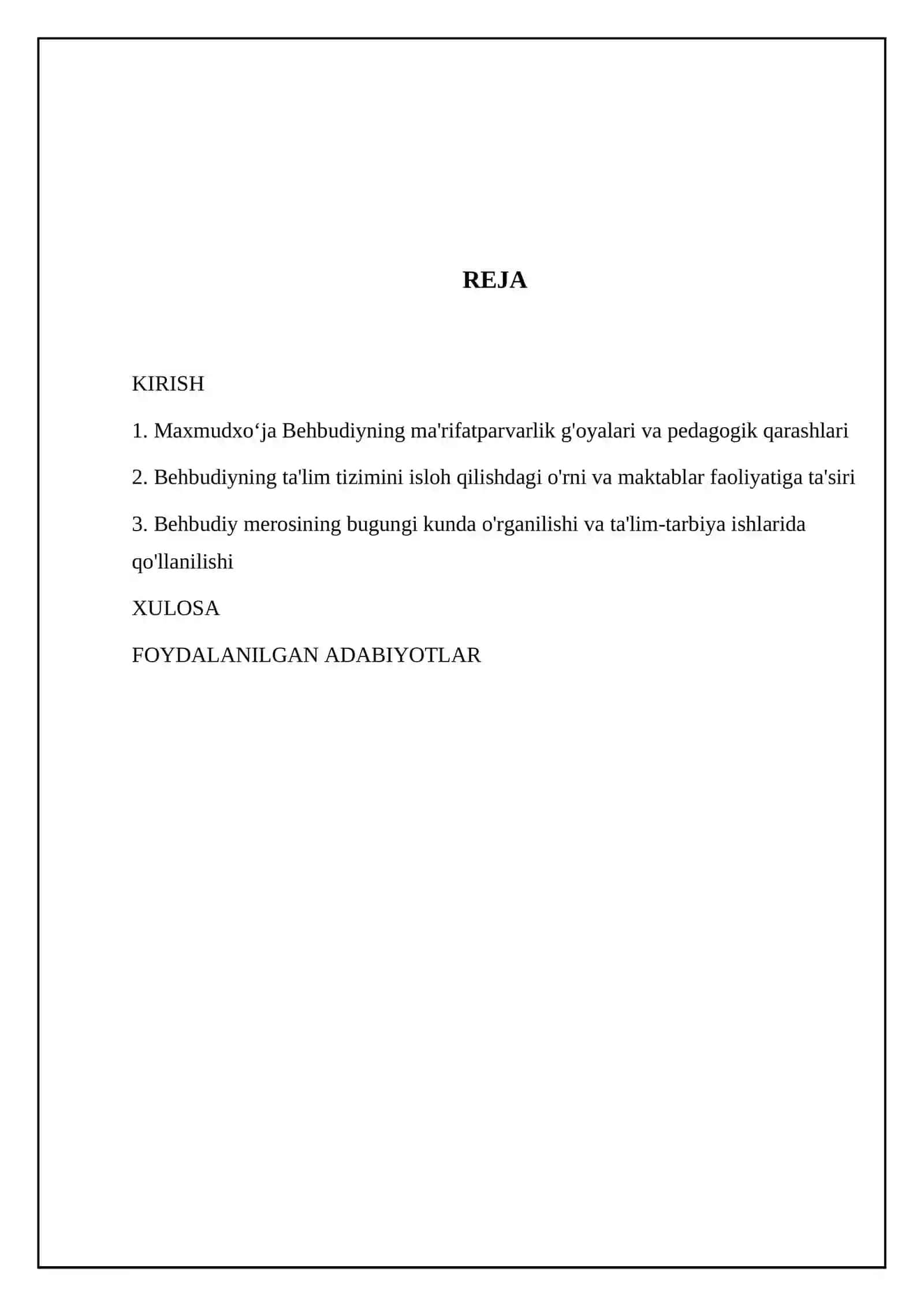 Maxmudxoʻja Behbudiyning ma'rifiy-pedagaogik faoliyati 2