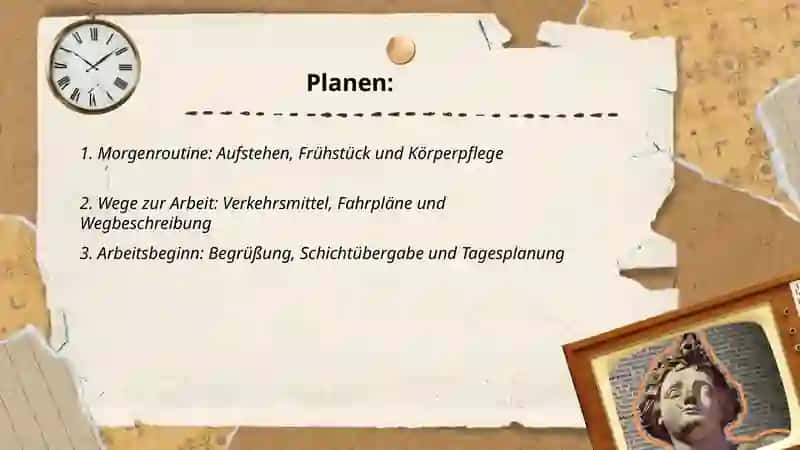 Morgenroutine: Aufstehen, Frühstück und Körperpflege 2