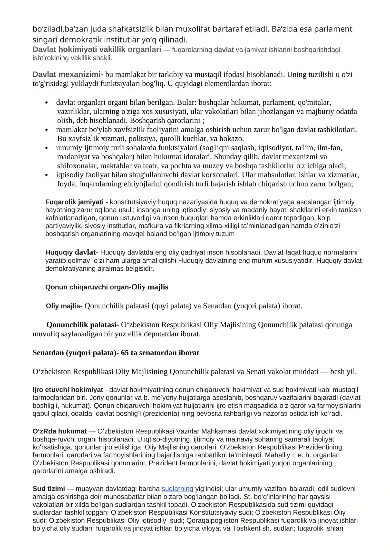 Davlat funksiyalari 2