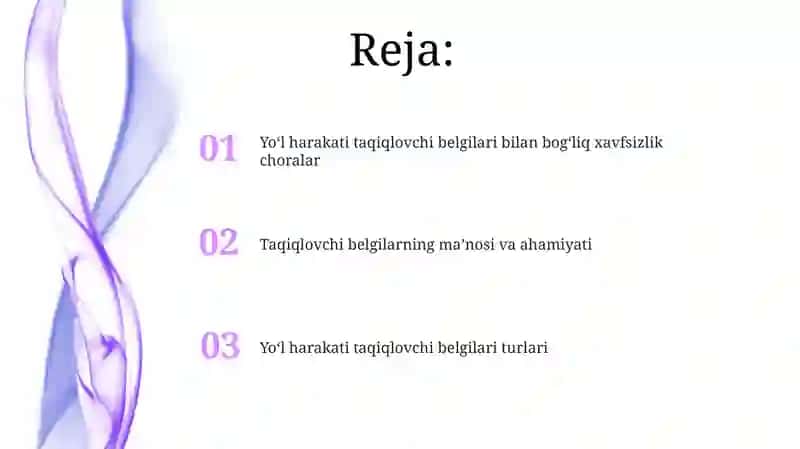 Yo'l harakati ta'qiqlovchi belgilarining turlari 2