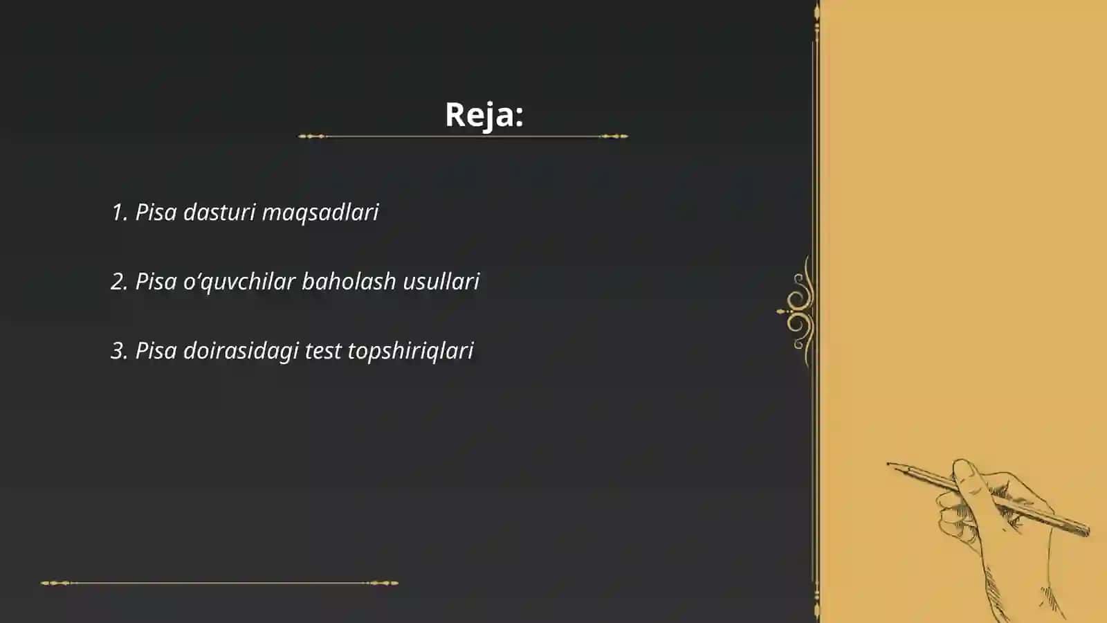 Pisa_o'quvchilarni taʼlimiy yutuqlarini baholash xalqaro dasturi 2