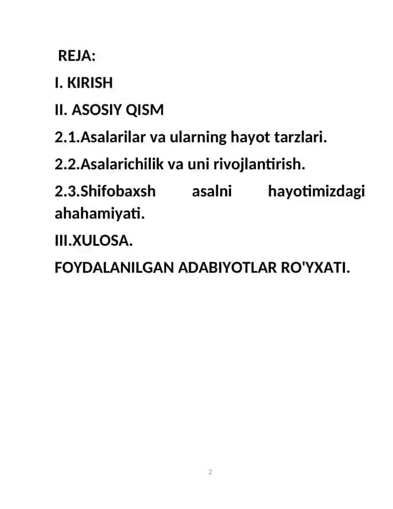 ASALARILAR VA ASALARICHILIKNI RIVOJLANTIRISHNI AHAMIY 2