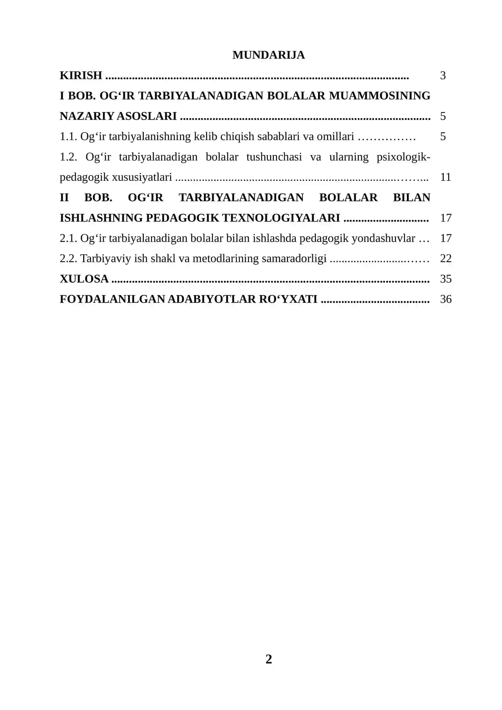 Og’ir tarbiyalanadigan bolalar bilan ishlashning pedagogik asoslari 2