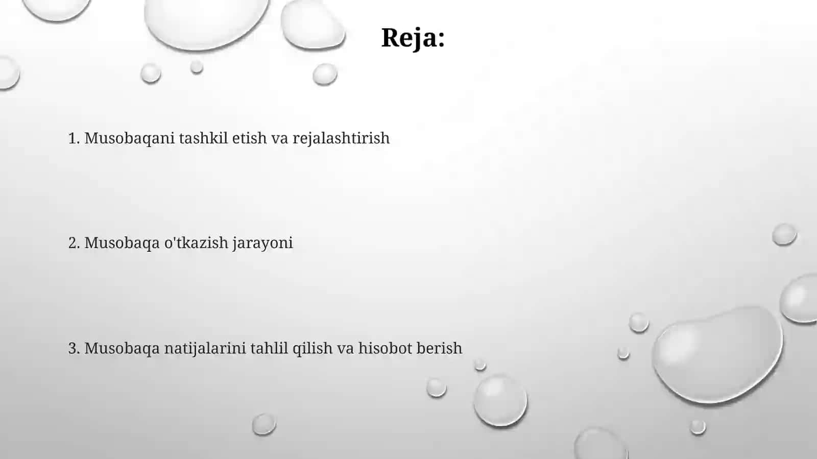 Voleybol boʻyicha musobaqalar tashkil qilish va oʻtkazish 2