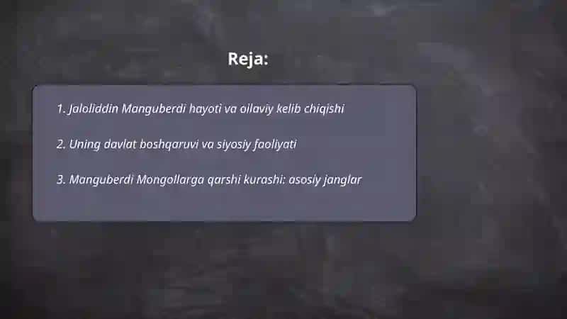 Jaloliddin Manguberdi Vatan. Himoyachisi 2