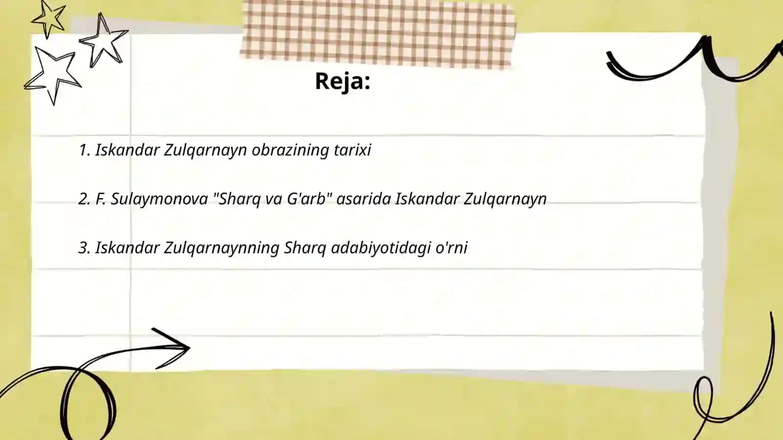 Iskandar Zulqarnayn obrazining qiyosiy talqini 2