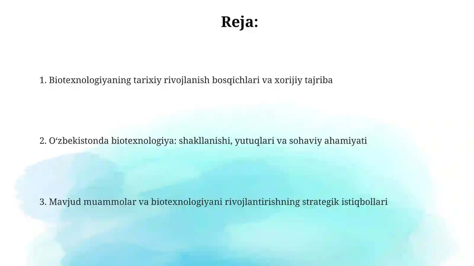 Biotexnologiya va tarix 2