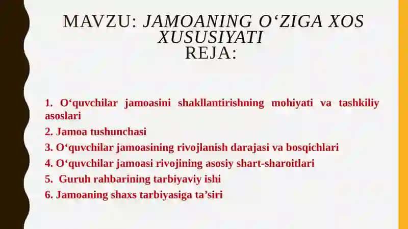MUTAXASISLIK FANLARNIO‘QITISH METODIKASI 2