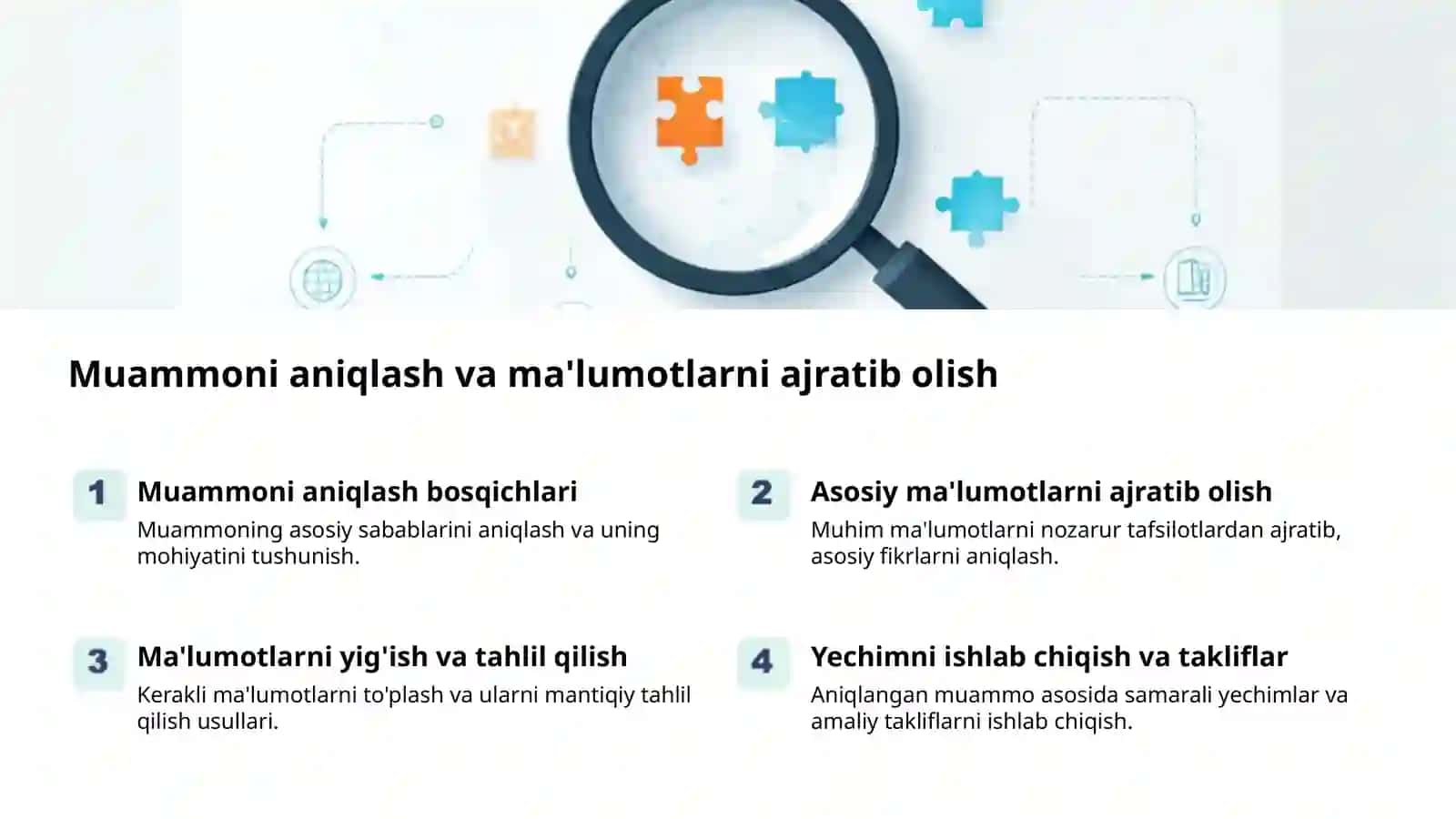 Matnli masalalarni yechish san'ati 2