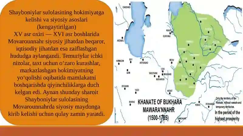 Shayboniylar davrida Buxoro xonligi tarixshunosligi 2