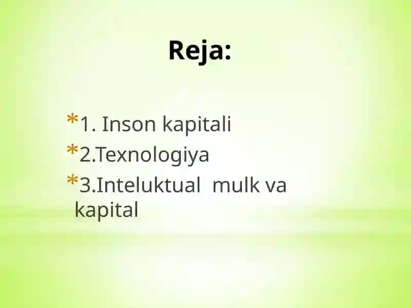 G’oyalar iqtisodiyoti 2