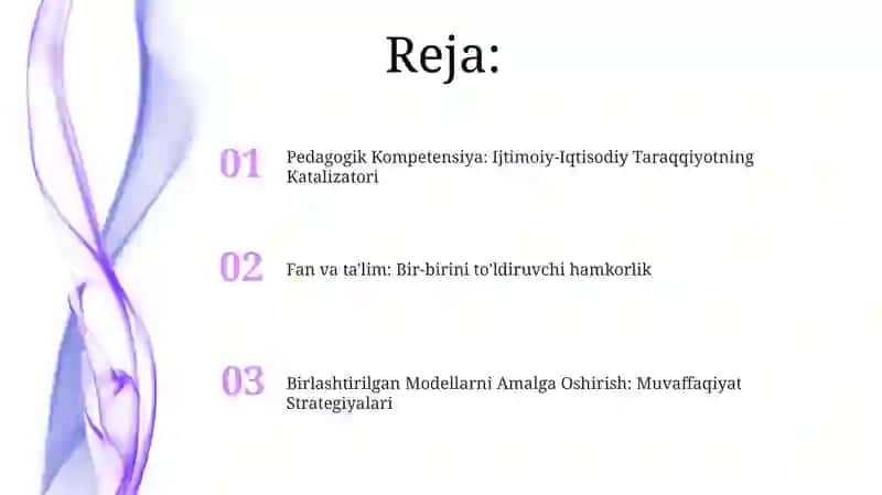 Pedagogik kompitentlikni shakllantirishda fan va taʼlimning ijtimoiy-iqtisodiy uygʻunlashivi 2