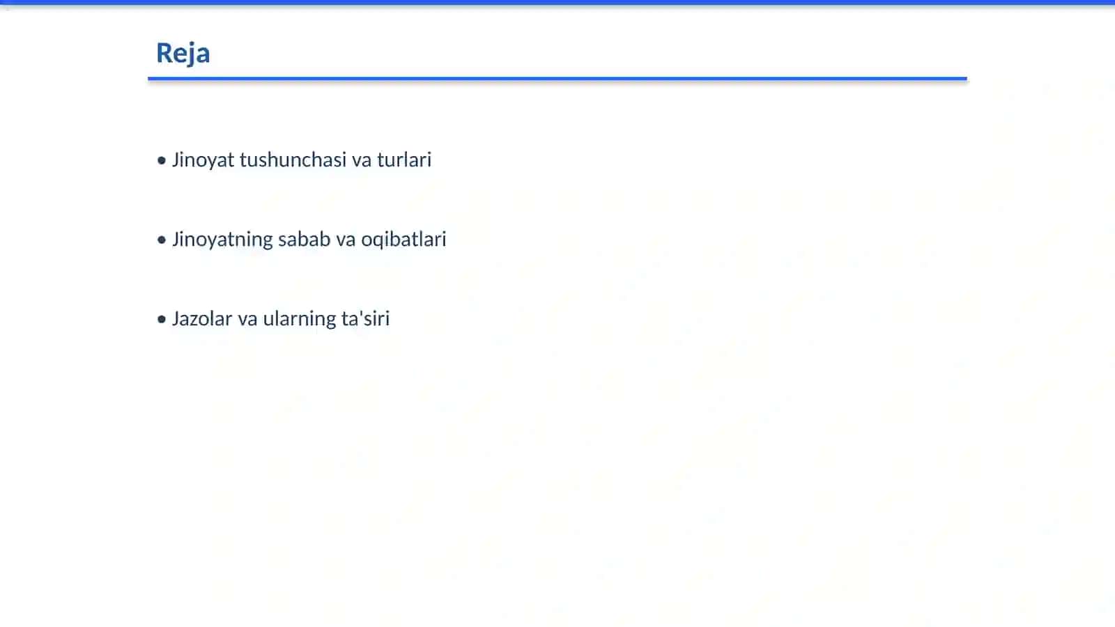 Jinoyat tushunchasi va turlari 2