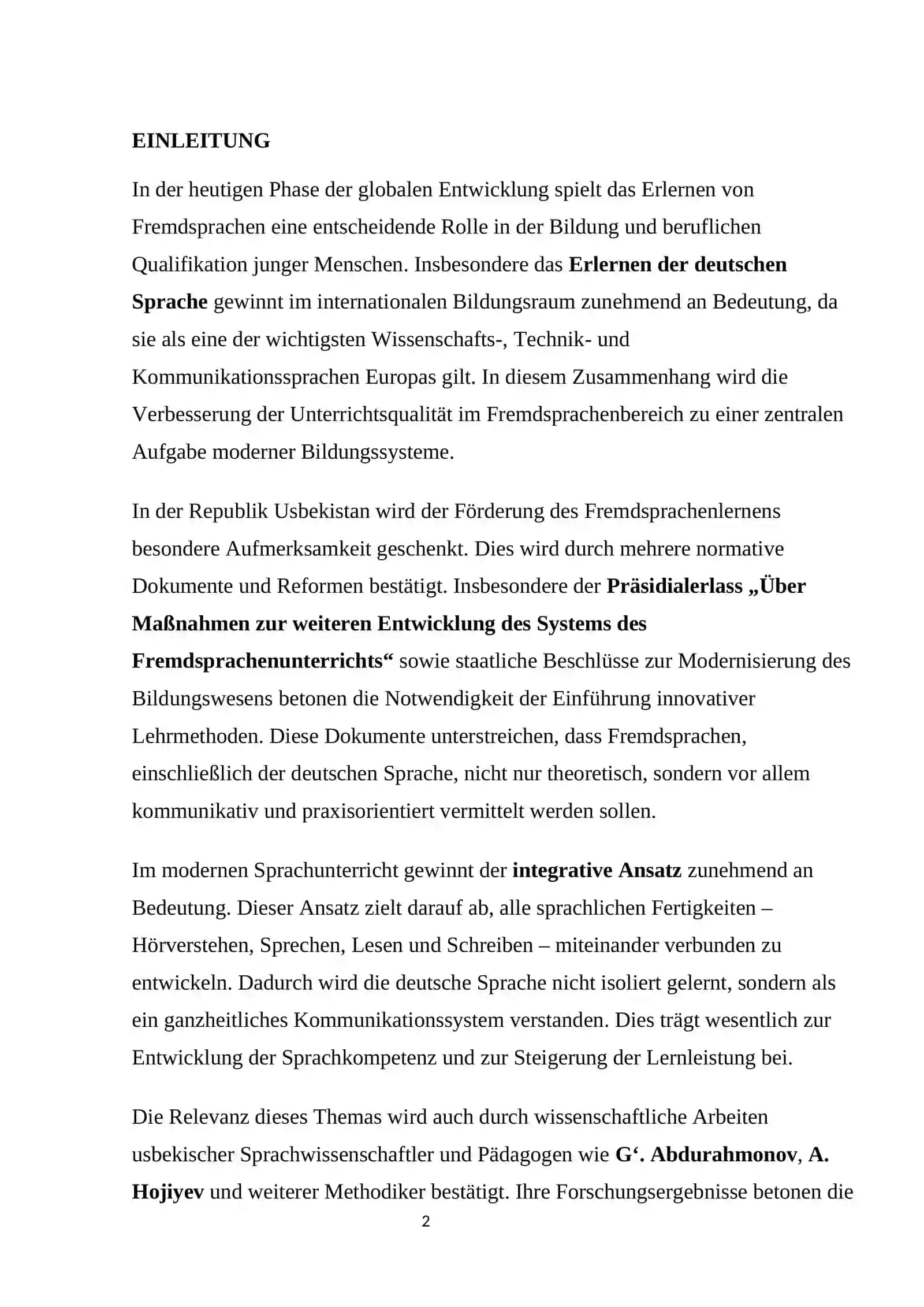 Sprachlernleistung und ihre Determinanten 2