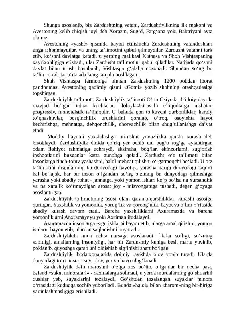 Zardushtiylik dini 2